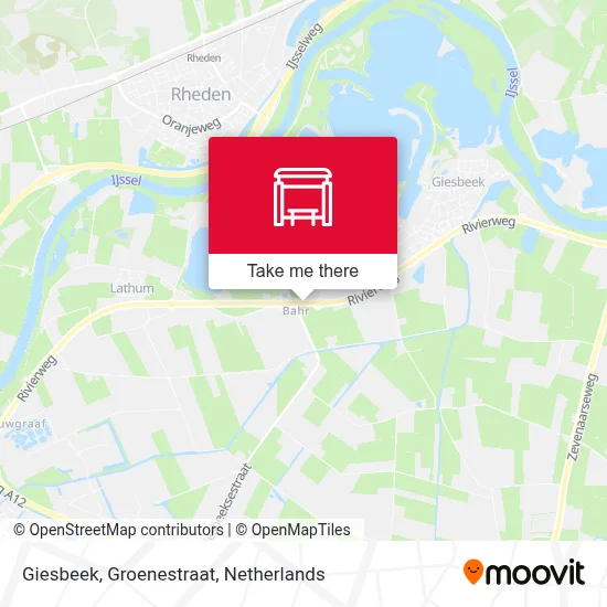 Giesbeek, Groenestraat Karte