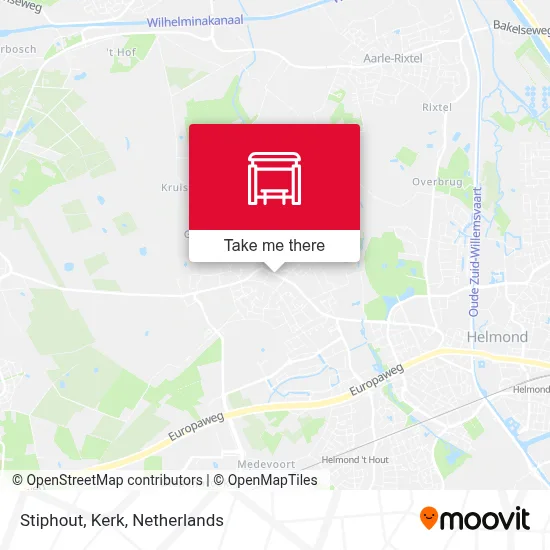 Stiphout, Kerk Karte