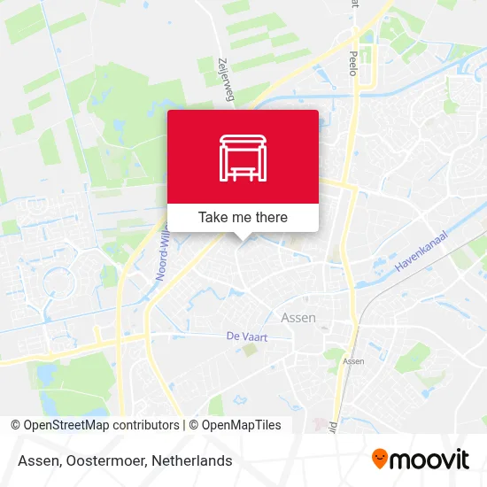 Assen, Oostermoer map
