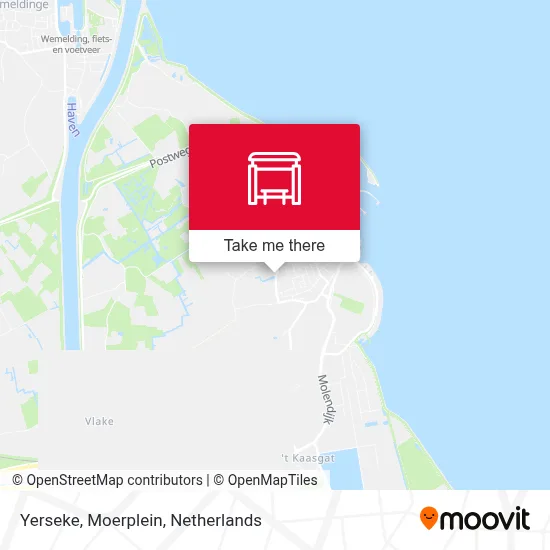 Yerseke, Moerplein Karte