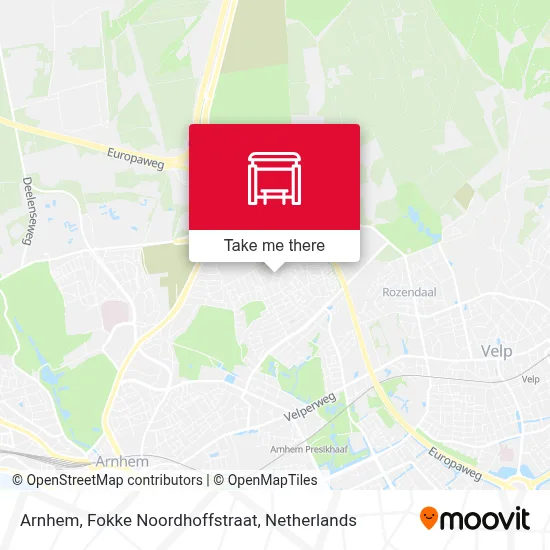 Arnhem, Fokke Noordhoffstraat map