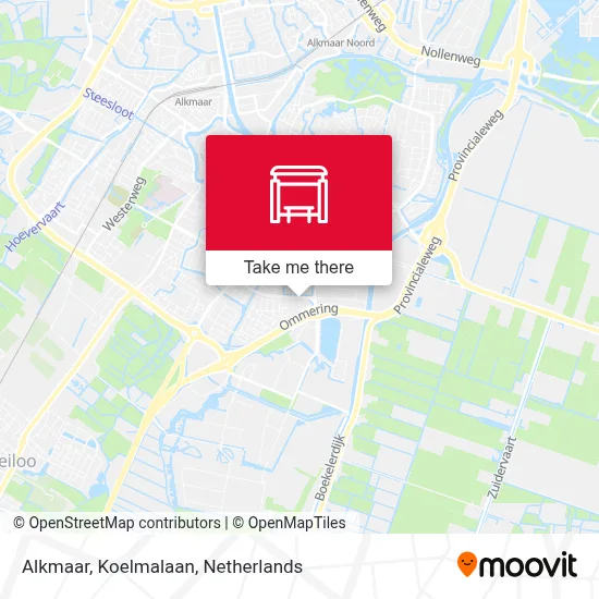 Alkmaar, Koelmalaan map