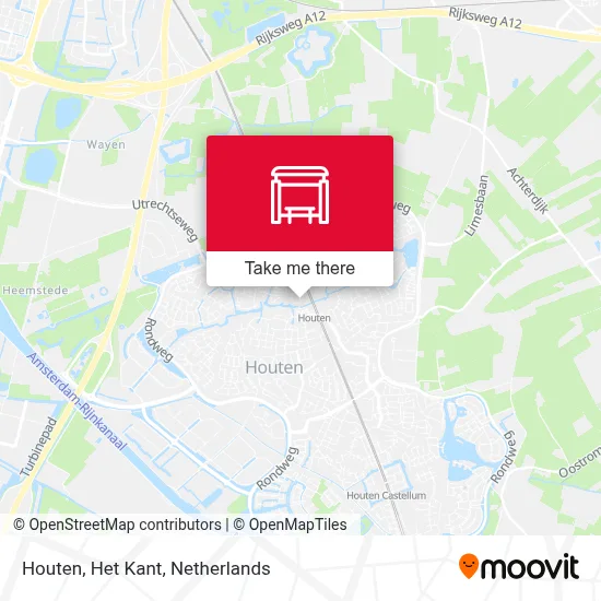 Houten, Het Kant Karte