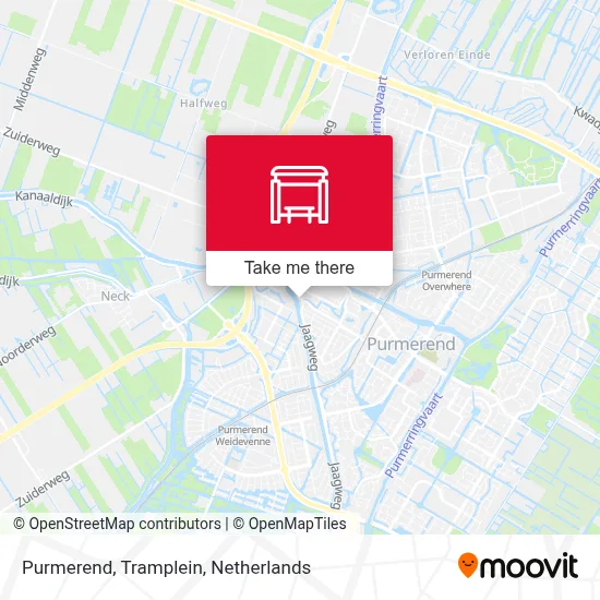 Purmerend, Tramplein Karte