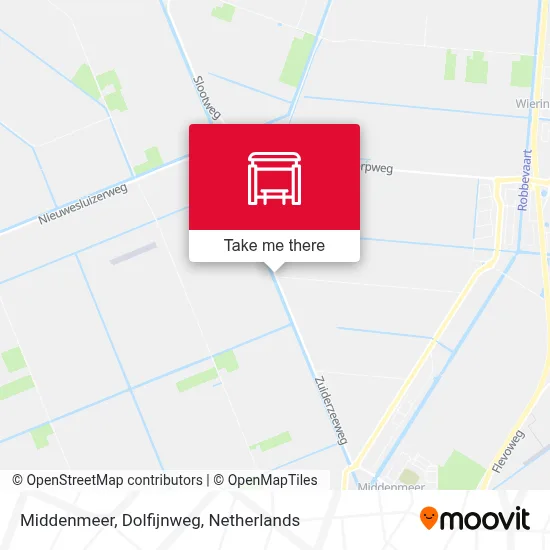 Middenmeer, Dolfijnweg Karte