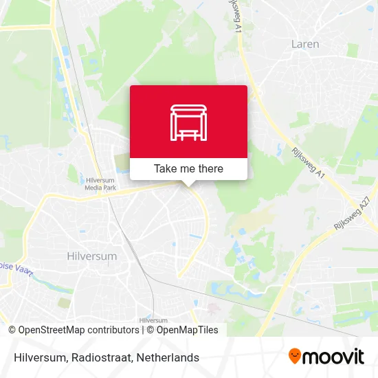 Hilversum, Radiostraat map