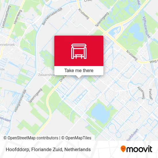 Hoofddorp, Floriande Zuid Karte