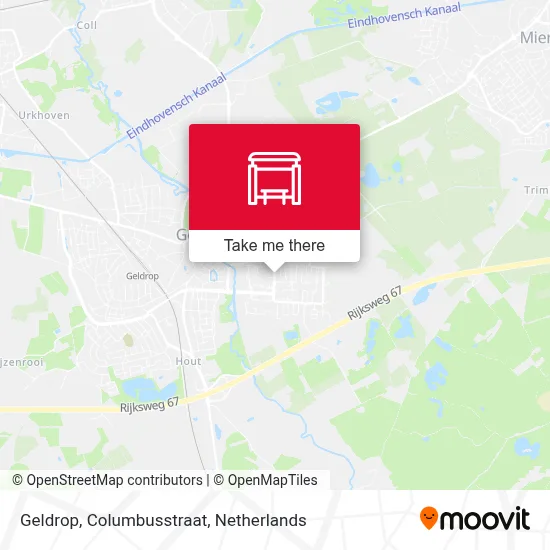 Geldrop, Columbusstraat map