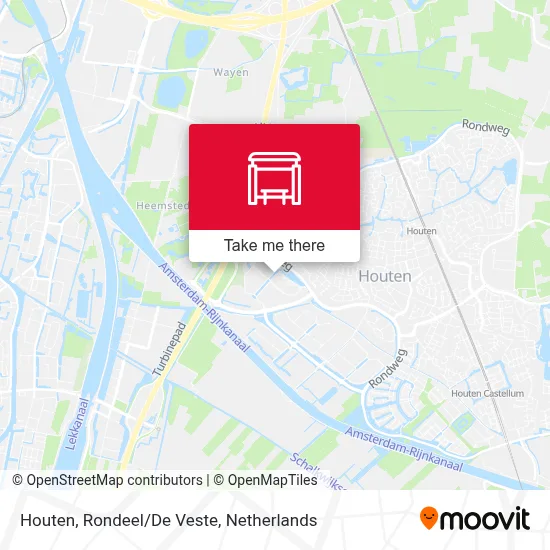 Houten, Rondeel/De Veste map