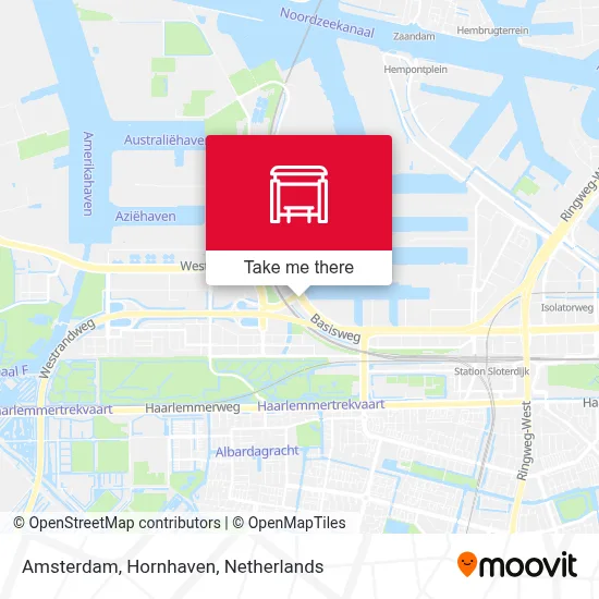 Amsterdam, Hornhaven map