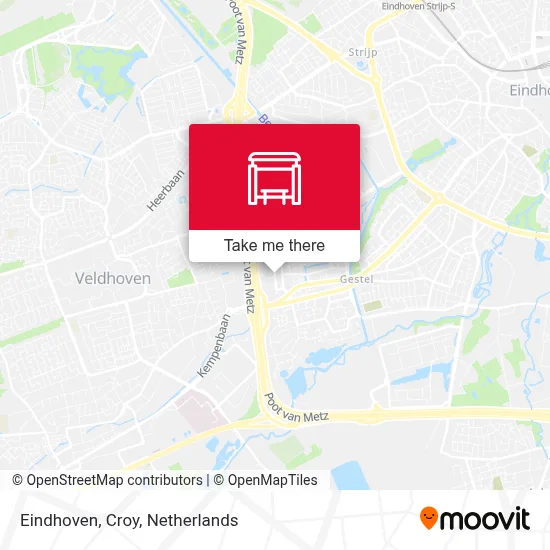 Eindhoven, Croy map