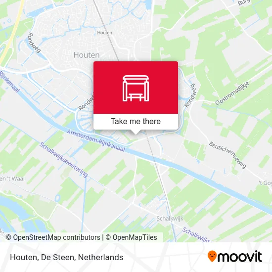 Houten, De Steen Karte