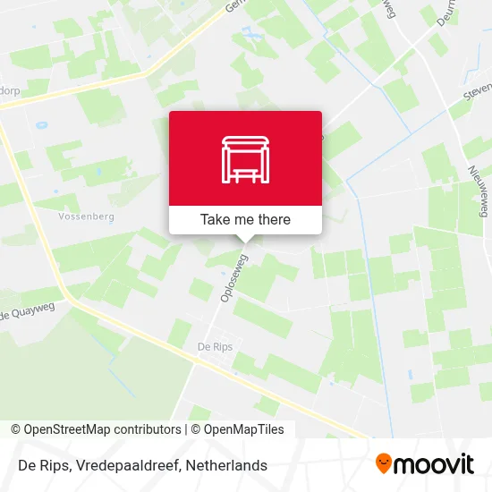 De Rips, Vredepaaldreef map