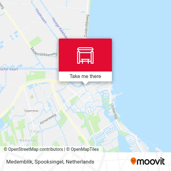 Medemblik, Spooksingel map