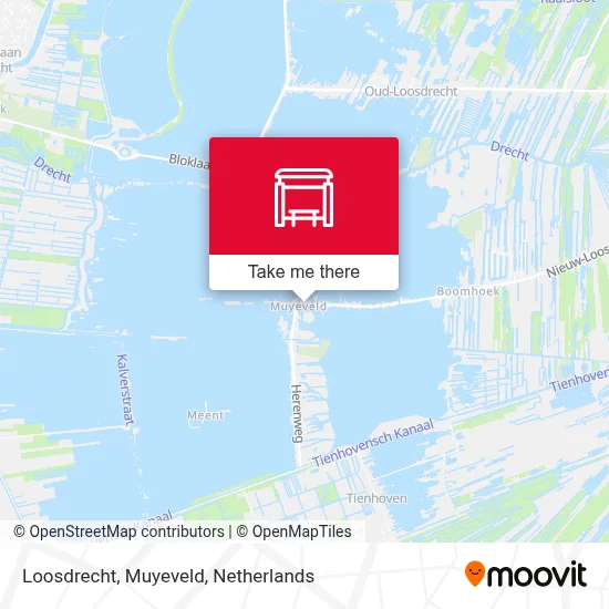 Loosdrecht, Muyeveld Karte