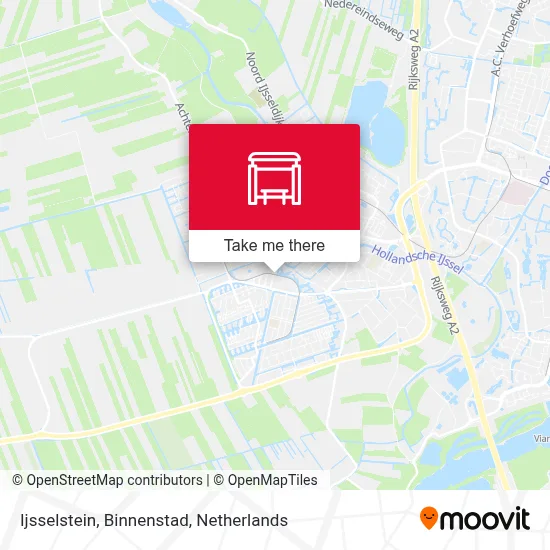 Ijsselstein, Binnenstad Karte