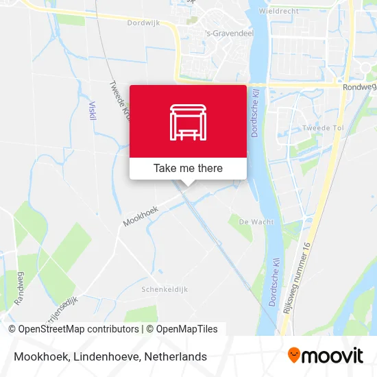 Mookhoek, Lindenhoeve map