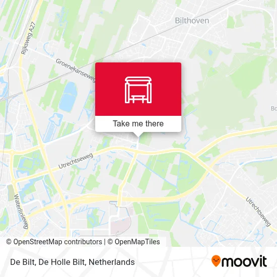 De Bilt, De Holle Bilt map