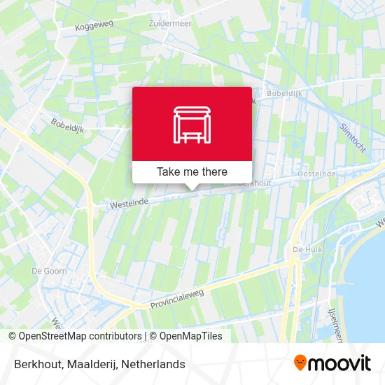 Berkhout, Maalderij map