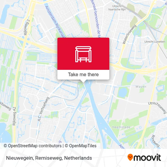 Nieuwegein, Remiseweg map