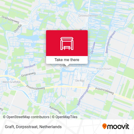 Graft, Dorpsstraat map