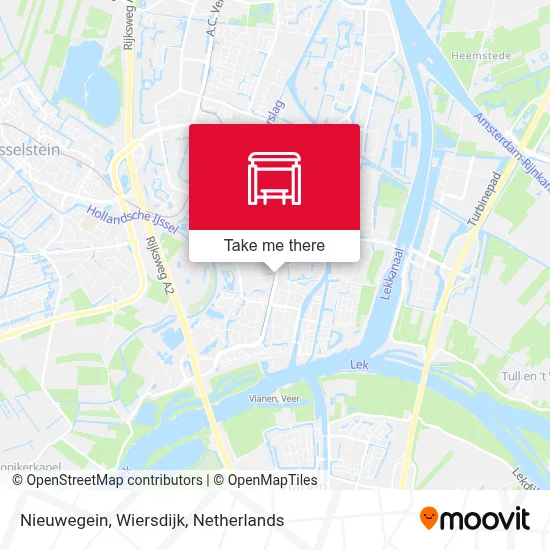 Nieuwegein, Wiersdijk map