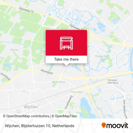 Wijchen, Bijsterhuizen 10 map