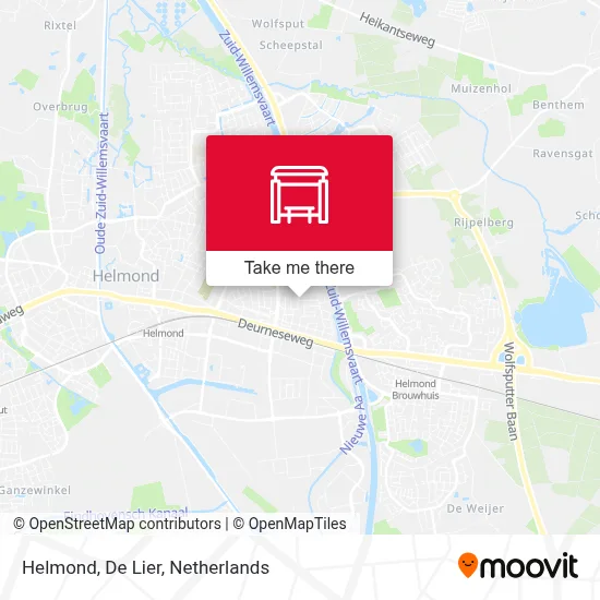 Helmond, De Lier map