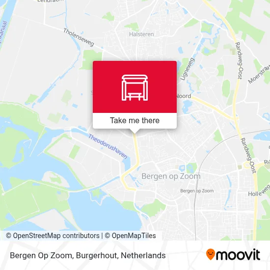 Bergen Op Zoom, Burgerhout map