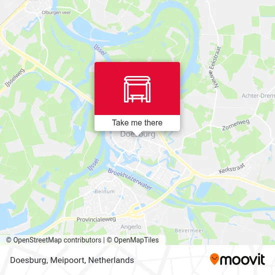 Doesburg, Meipoort map
