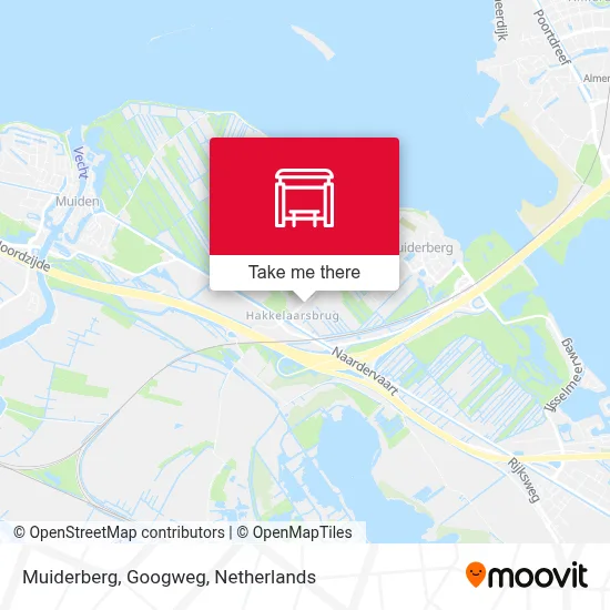 Muiderberg, Googweg Karte