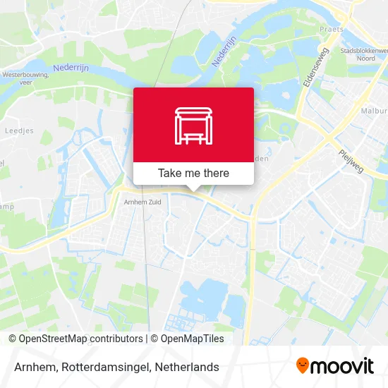 Arnhem, Rotterdamsingel map