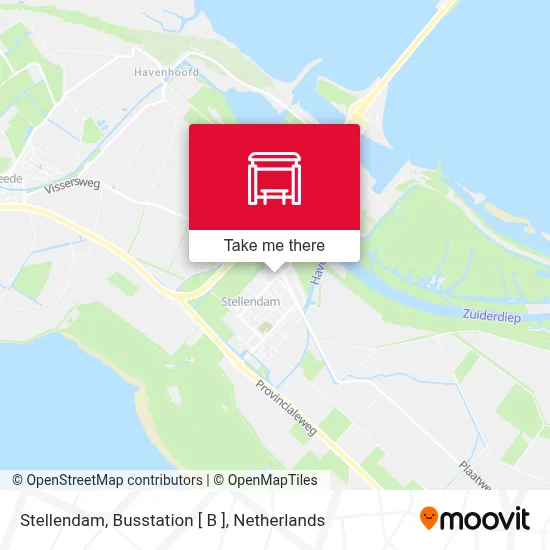 Stellendam, Busstation [ B ] map