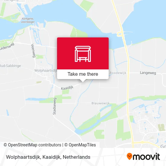 Wolphaartsdijk, Kaaidijk Karte