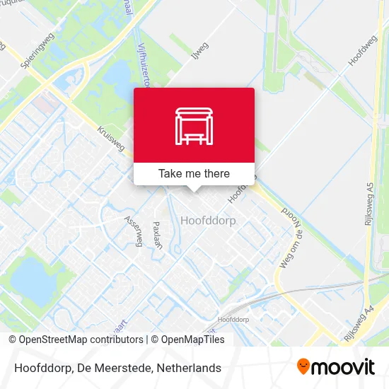 Hoofddorp, De Meerstede Karte