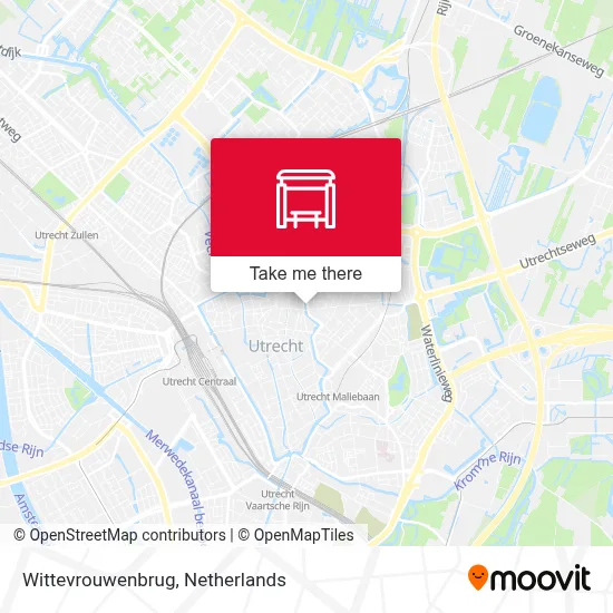 Wittevrouwenbrug map