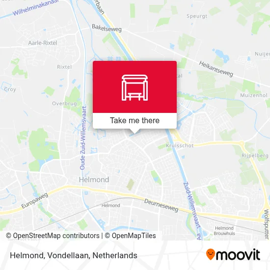 Helmond, Vondellaan Karte