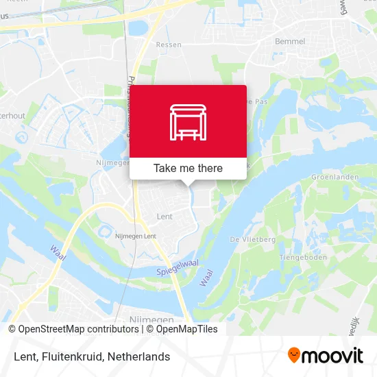 Lent, Fluitenkruid map