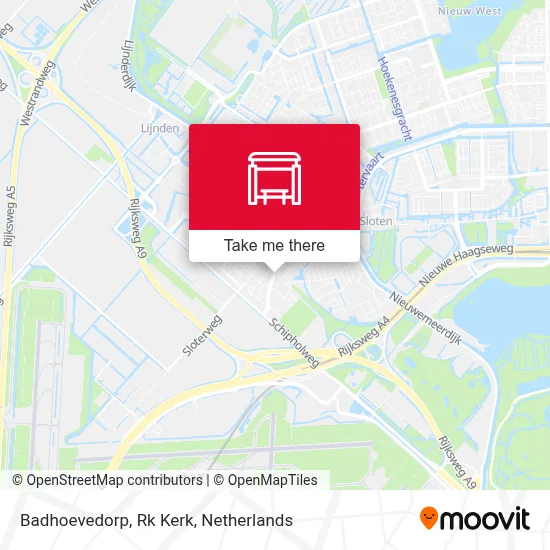 Badhoevedorp, Rk Kerk map