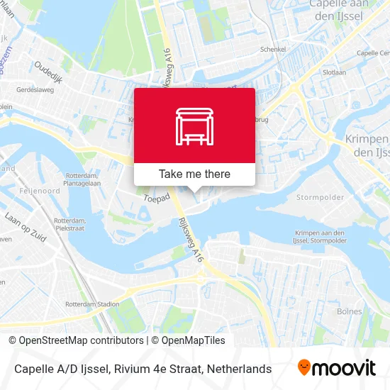 Capelle A / D Ijssel, Rivium 4e Straat map