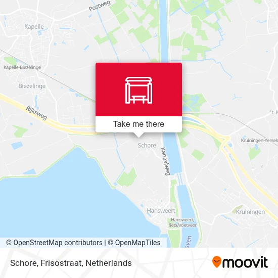 Schore, Frisostraat map