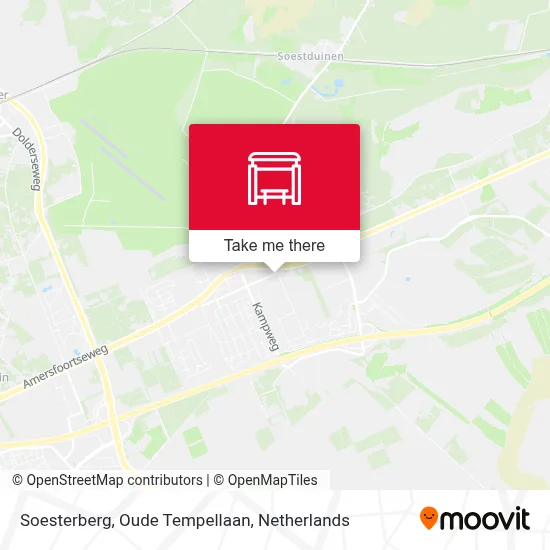 Soesterberg, Oude Tempellaan map