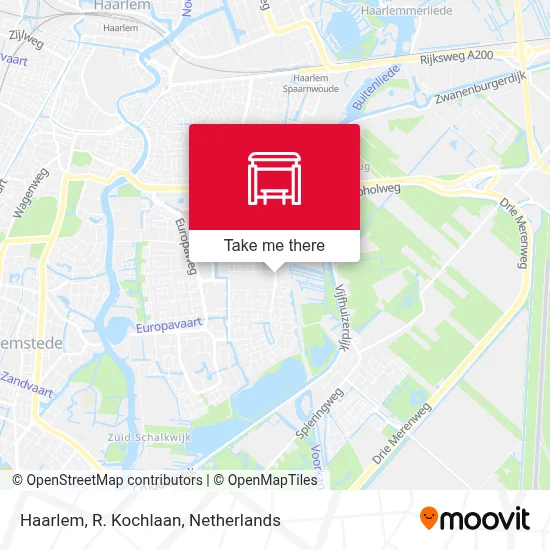 Haarlem, R. Kochlaan map