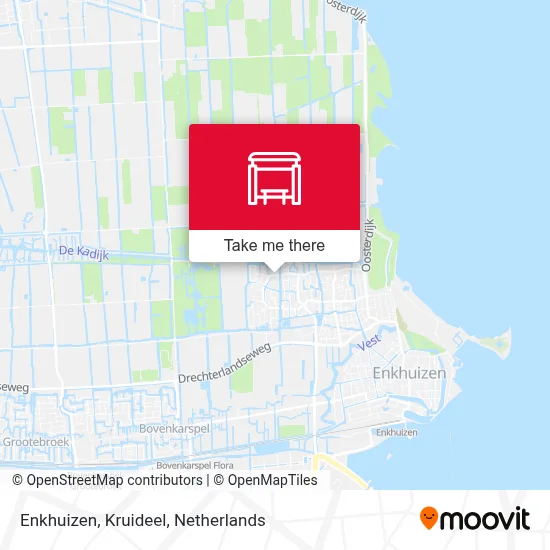 Enkhuizen, Kruideel map