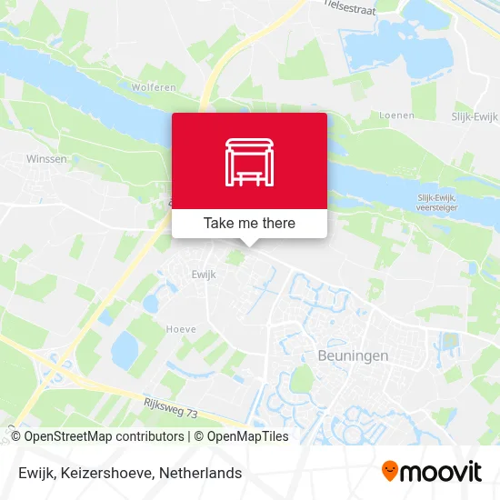 Ewijk, Keizershoeve Karte