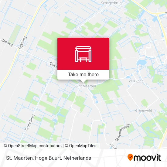 St. Maarten, Hoge Buurt map