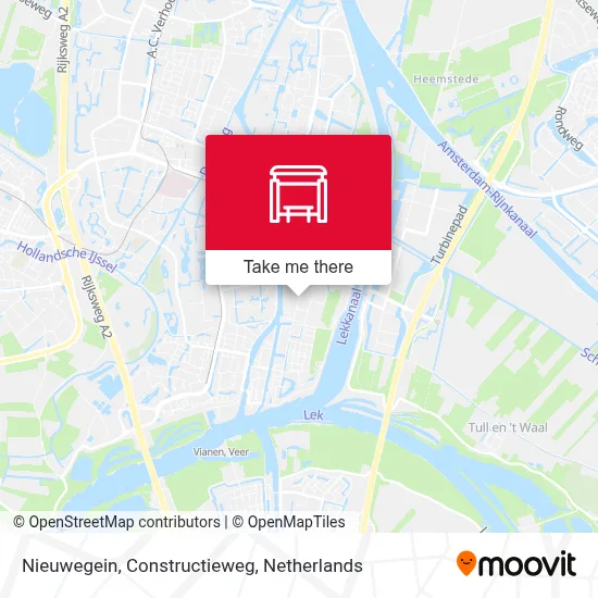Nieuwegein, Constructieweg Karte