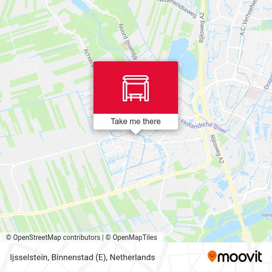 Ijsselstein, Binnenstad (E) map