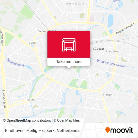 Eindhoven, Heilig Hartkerk map