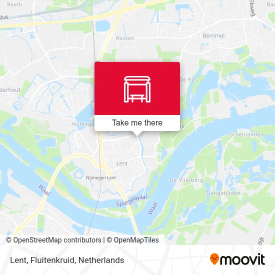 Lent, Fluitenkruid map